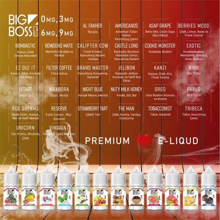 5 Adet 30 ml Big Boss Likit Kampanyası