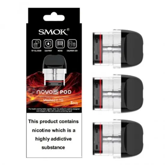 Smok - Novo 5 Kartuş (3'lü Paket)