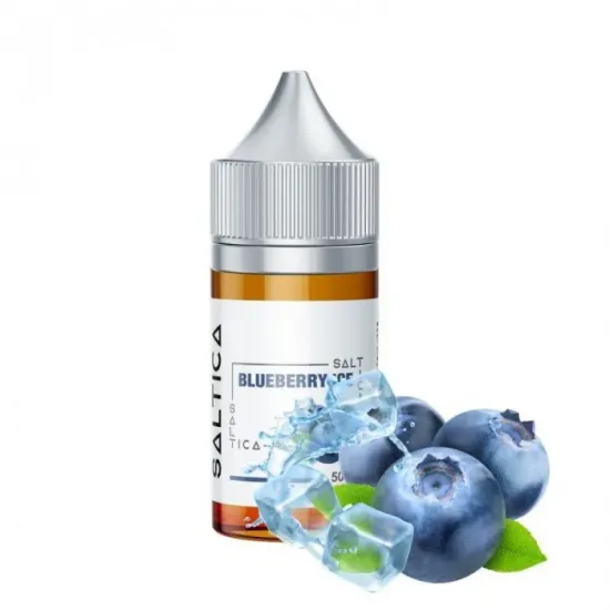 Saltica - Blueberry Ice 30 ml Premium Salt Likit