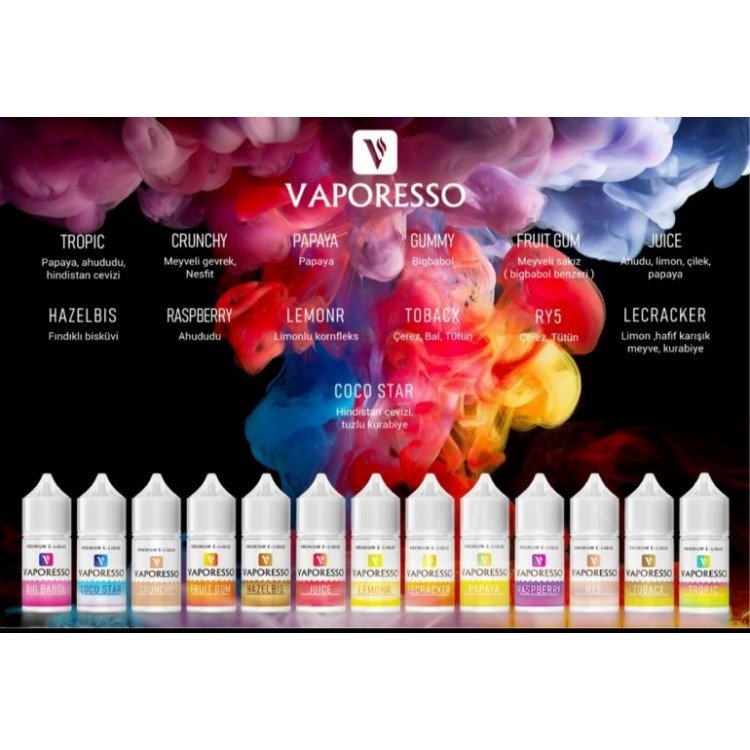 5 li 30 ml Vaporesso Salt Likit Kampanyası