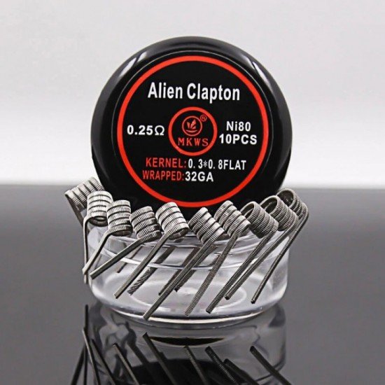 Alien Clapton Coil 0.45 Ohm 10'lu Paket