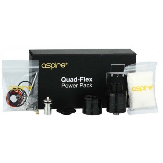 Aspire - Quad-Flex Power Pack Rda Electronic Cigarette Atomizer