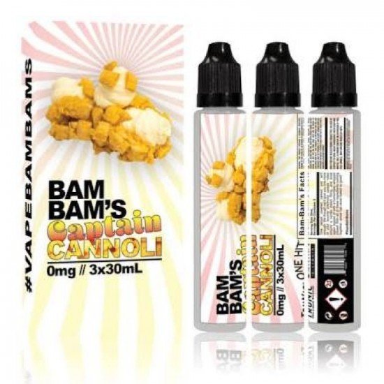 Bam Bam's - Captain Cannoli Premium Liquid