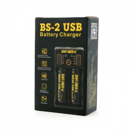 Basen BS2 Li-ion 18650 Battery Charger