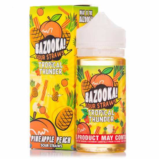 Bazooka - Tropical Thunder Pineapple Peach 100 ml Premium Liquid