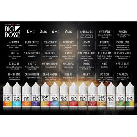 Big Boss - Apple Tart 30 ml Liquid