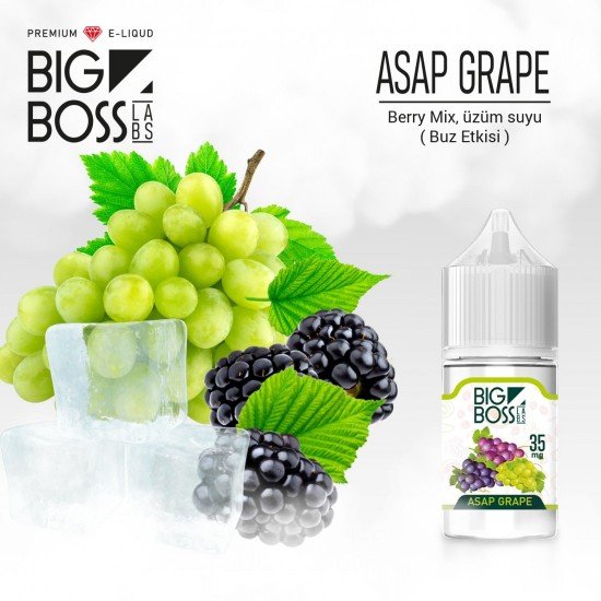 Big Boss - Asap Grape 30 ml Liquid