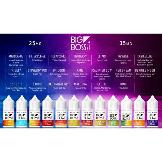 Big Boss - Dewberry 30 ml Salt Liquid