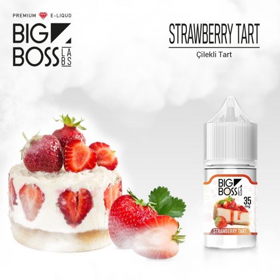 Big Boss - Strawberry Tart 30 ml Liquid