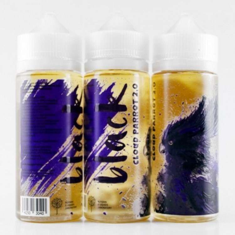 Cloud Parrot 2.0 - Black 120 ml Premium Likit