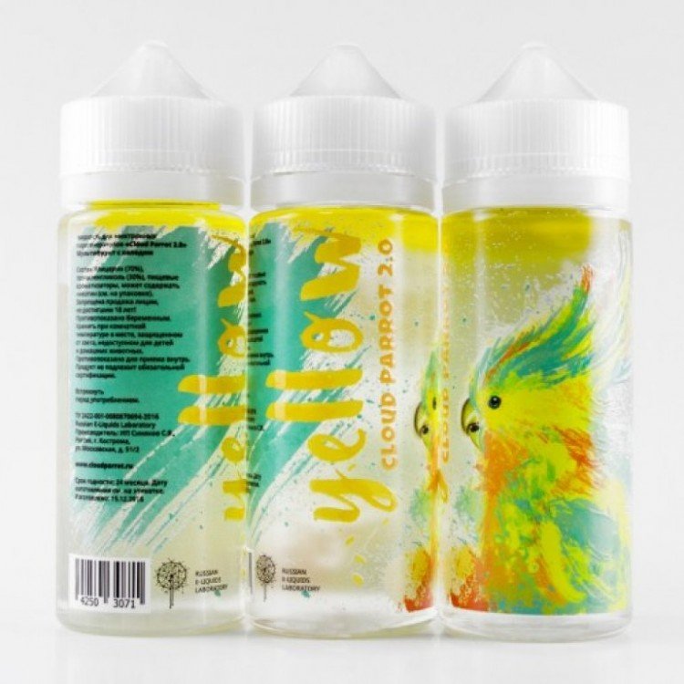 Cloud Parrot 2.0 - Yellow 120 ml Premium Likit