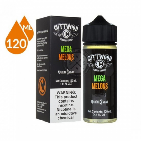 Cuttwood - Mega Melons 120 ml Premium Liquid