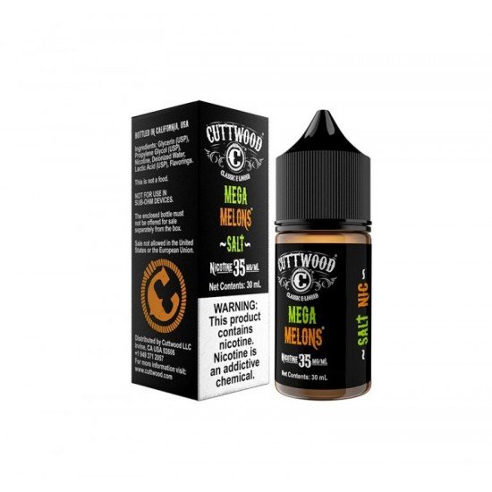 Cuttwood - Mega Melons 30 ml Premium Salt Liquid