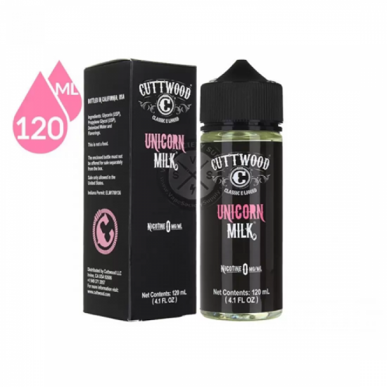 Cuttwood - Unicorn Milk 120 ml. Electronic Cigarette Liquid