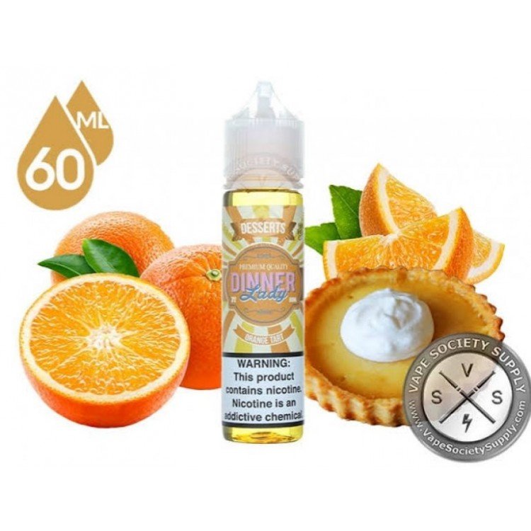 Dinner Lady Orange Tart 60 ML Premium Likit