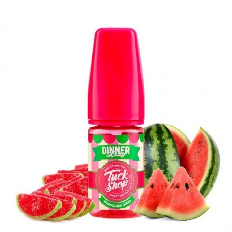 Dinner Lady - Watermelon Slices 30 ml Premium Salt Likit