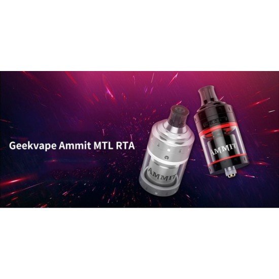 GeeKVape - Ammit MTL RTA 4 ml Electronic Cigarette Atomizer