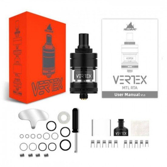 Hellvape - Vertex Mtl Rta 22 mmElectronic Cigarette Atomizer