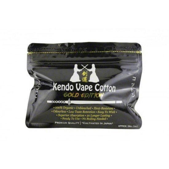 KENDO VAPE COTTON GOLD EDITION COTTON