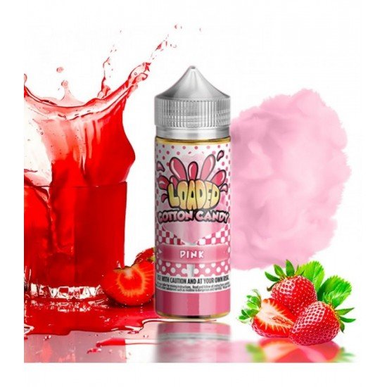 Loaded - Cotton Candy 120 ml Premium Liquid