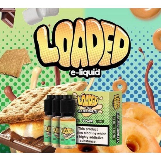 Loaded - Glazed Donuts 3x10ml Premium Liquid