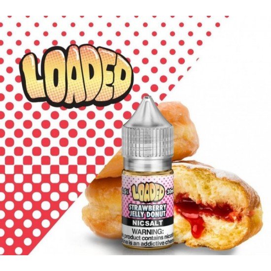 Loaded - Strawberry Jelly Donut 30 ml Salt Liquid