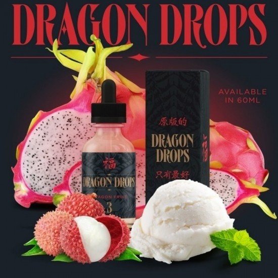 Marina Vape - Dragon Drops 50 ml Premium Liquid