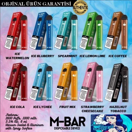 Mbar - 1600 Puff Disposable Electronic Cigarette