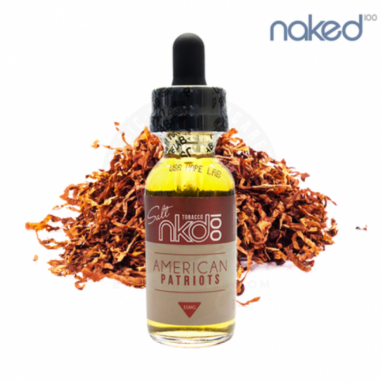 Naked - American Patriots 30 ml Premium Salt Liquid