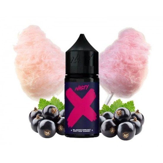 Nasty Juice - Black Currant Cotton Candy 30 ml Premium Salt Liquid