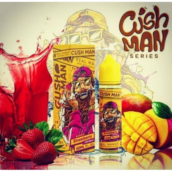 Nasty Juice - Cush Man Mango Strawberry 60 ml Premium Liquid