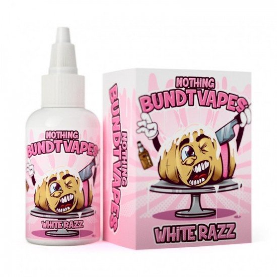 Nothing Bundt Vapes - White Razz 60 ml Premium Liquid