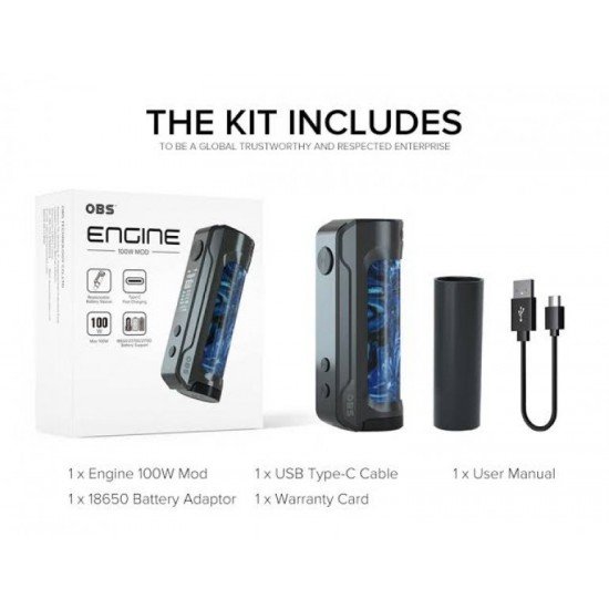 Obs - Engine 100 w Electronic Cigarette Mod