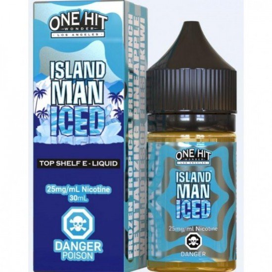 One Hit Wonder - Island Man Iced 30 ml Premium Salt Liquid