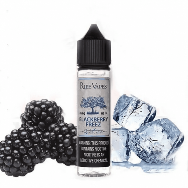 Ripe Vapes - Blackberry Freez 60 ml Premium Likit