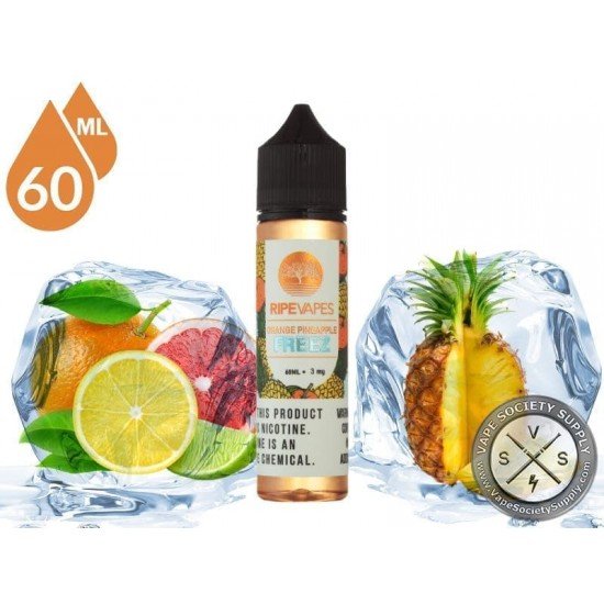 Ripe Vapes - Orange Pineapple Freez 60 мл Премиальная жидкость