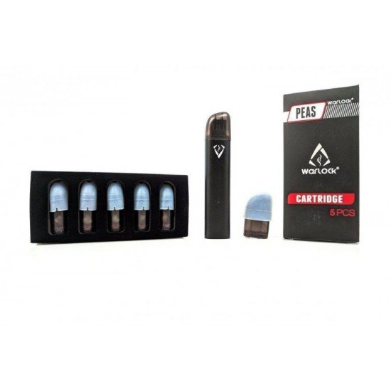 Rofvape - Стартовые капсулы Warlock Peas, 5 картриджей в упаковке