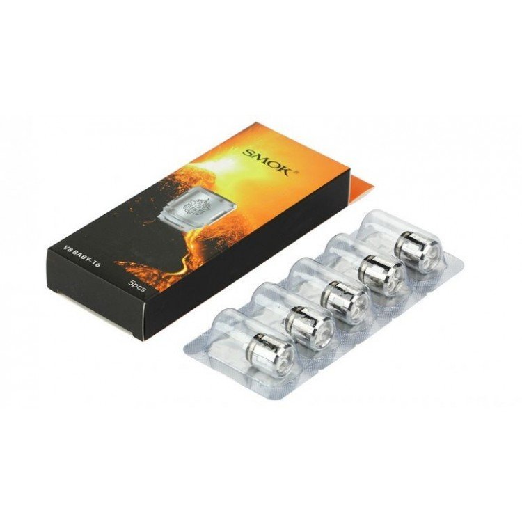 SMOK TFV8 Baby Tank V8 Baby-T6 Coil 0.2 Ohm (5li Paket)