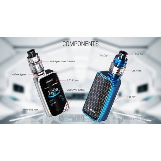 SMOK X-Priv 225W TC with TFV12 Prince Electronic Cigarette Kit