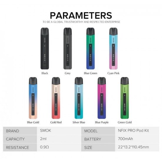 Smok - Nfix Pro 700 Mah Pod Mod Elektronik Sigara Kit