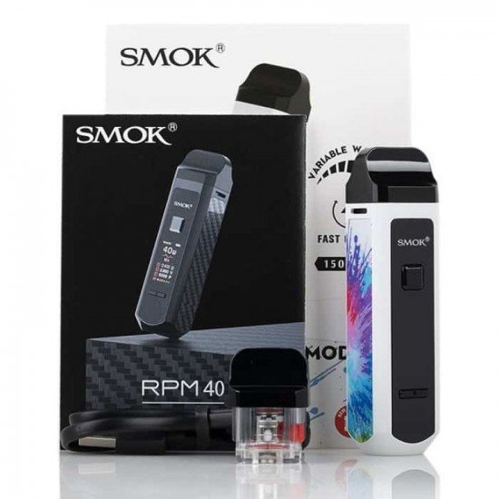 Smok - RPM40 Pod Mod Kit 4.5 ml 1500 Mah Electronic Cigarette Kit