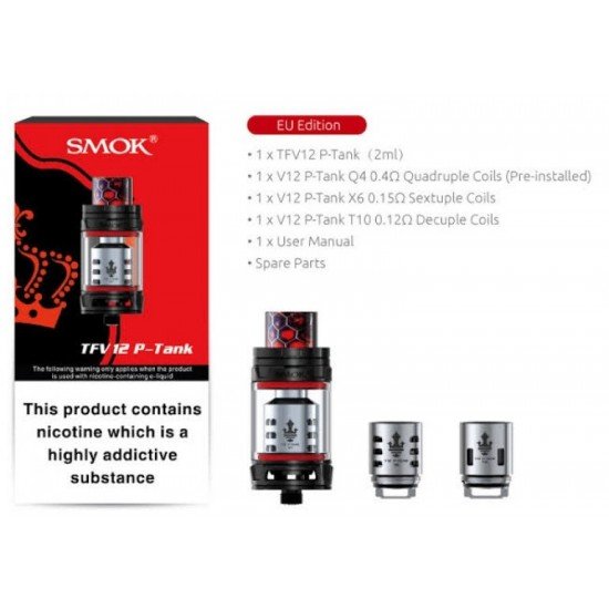 Smok - TFV12 P-Tank Electronic Cigarette Atomizer