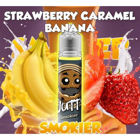 Smokier - Strawberry Caramel Banana 60 ml Premium Liquid