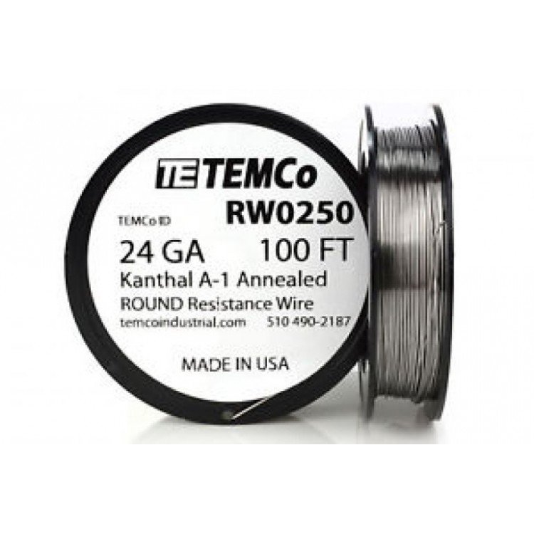 TEMCo Kanthal A1 24 GA 10 metre Tel