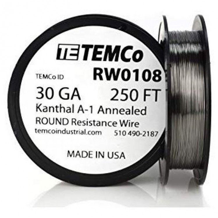 TEMCo Kanthal A1 30 GA 10 metre Tel