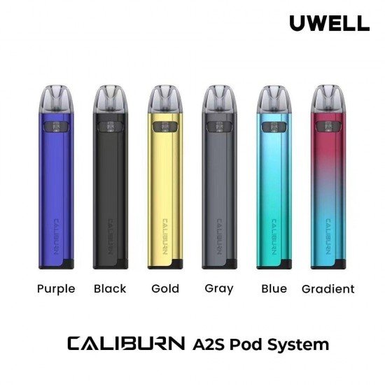 Uwell - Caliburn A2S 520 Mah Pod Mod Elektronik Sigara Kit