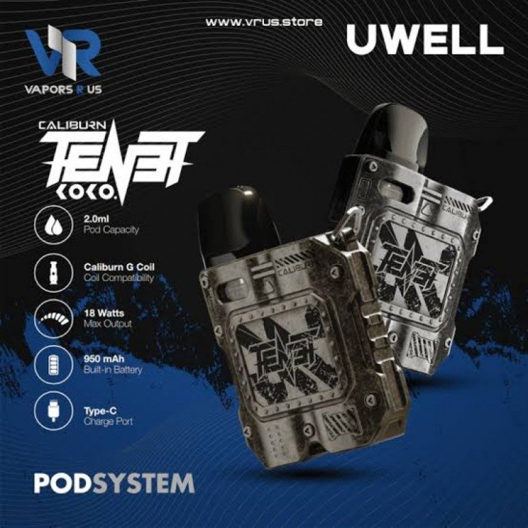 Uwell - Caliburn Tenet Koko 950 Mah Pod Mod Elektronik Sigara Kit