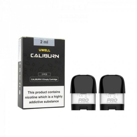 Uwell - خرطوشة Caliburn X (عبوة من قطعتين)