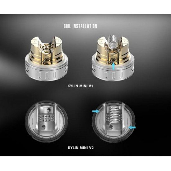 Vandy Vape - Kylin Mini V2 25 мм Rta Электронная сигарета-распылитель