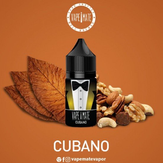 Vape Mate - солевая жидкость Cubano 30 мл